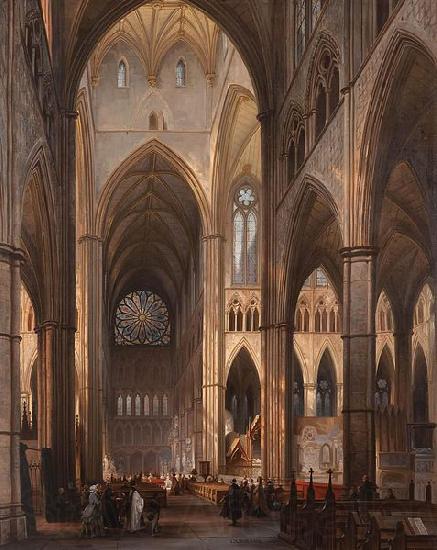 Victor-Jules Genisson Interior of Westminster Abbey